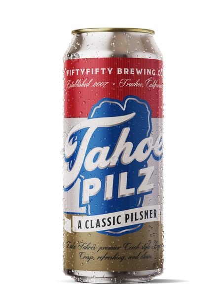 Tahoe Pilz (16oz. 4-Pack) – FiftyFifty Brewing
